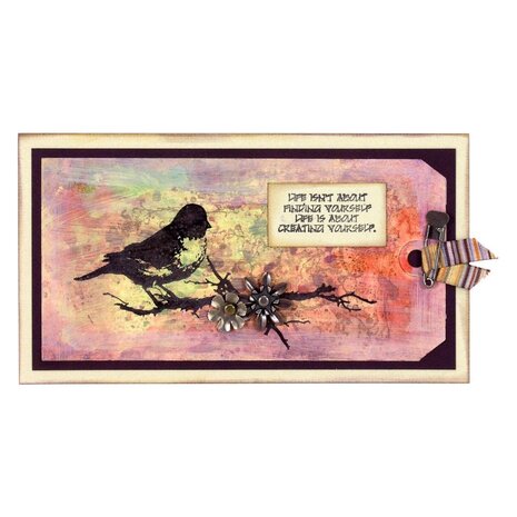 Stampers Anonymous Curations Collection Cling Components Stamps Tattered Sparrow (COM031) Stampers Anonymous Curations Collection Cling Components Stamps Tattered Sparrow (COM031)