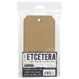 Stampers Anonymous Curations Collection Tim Holtz Etcetera Chipboard #8 Tag (THETC005)