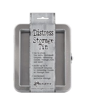 Ranger Distress Crayon Storage Tin (TDA56485) Ranger Distress Crayon Storage Tin (TDA56485)
