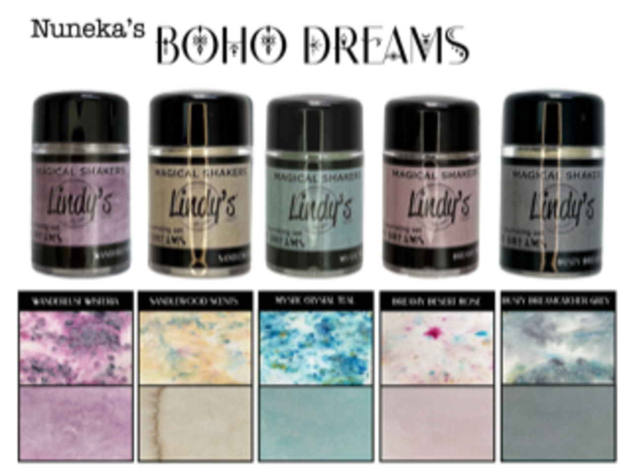 Lindy's Stamp Gang Boho Dreams Magical Shaker 2.0 SET (mshaker-SET-10) Lindy's Stamp Gang Boho Dreams Magical Shaker 2.0 SET (mshaker-SET-10)