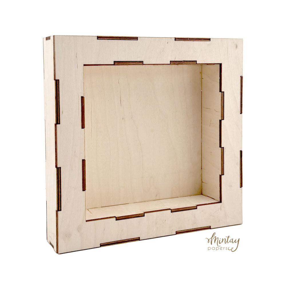 Mintay Woodies Shadowbox (MT-WD3-12) Mintay Woodies Shadowbox (MT-WD3-12)