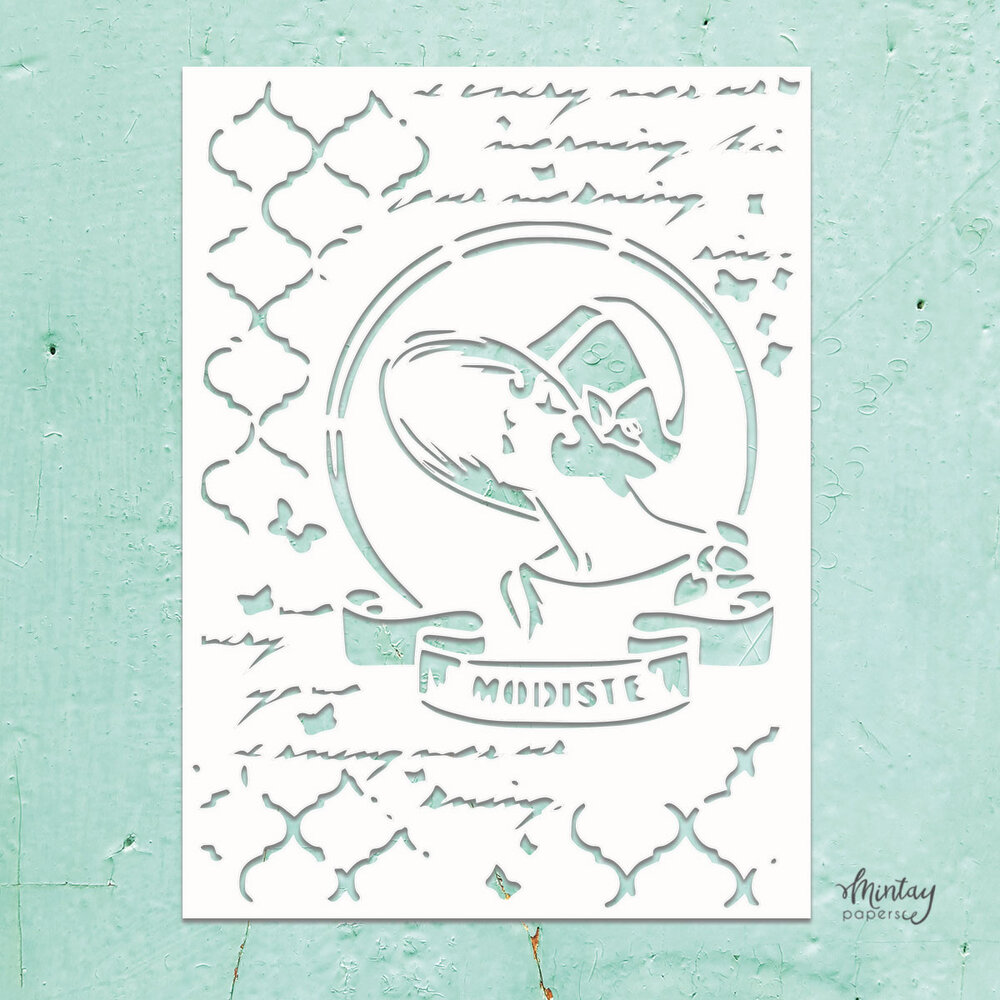 Mintay Kreativa Stencil 6x8 Inch Mixed 2 (MTK-STEN-51)