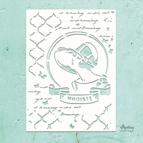 Mintay Kreativa Stencil 6x8 Inch Mixed 2 (MTK-STEN-51)