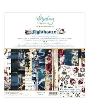 Mintay Lighthouse 12x12 Inch Paper Pad (MT-LIT-07) Mintay Lighthouse 12x12 Inch Paper Pad (MT-LIT-07)