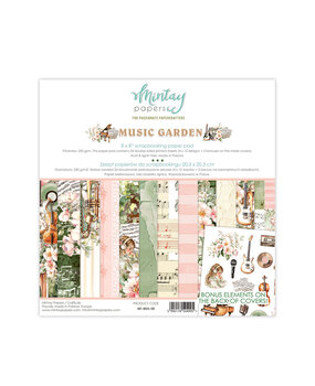 Mintay Music Garden 8x8 Inch Paper Pad (MT-MUS-08) Mintay Music Garden 8x8 Inch Paper Pad (MT-MUS-08)