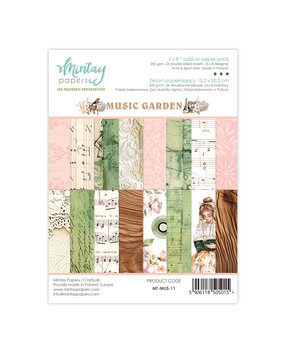 Mintay Music Garden 6x8 Inch AddOn Paper Pad (MT-MUS-11) Mintay Music Garden 6x8 Inch AddOn Paper Pad (MT-MUS-11)
