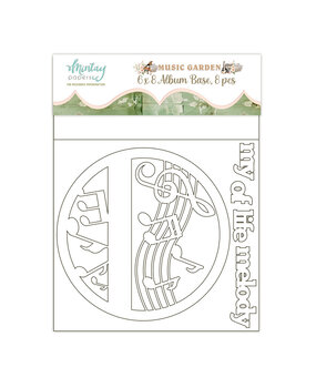 Mintay Music Garden 6x8 Inch Chipboard Album (MT-MUS-10) Mintay Music Garden 6x8 Inch Chipboard Album (MT-MUS-10)