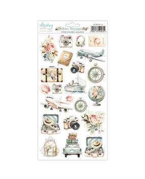Mintay Bon Voyage 6x12 Inch Paper Stickers Elements (MT-BON-12) Mintay Bon Voyage 6x12 Inch Paper Stickers Elements (MT-BON-12)