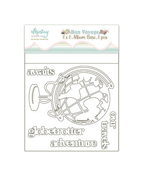 Mintay Bon Voyage 6x8 Inch Chipboard Album (MT-BON-10) Mintay Bon Voyage 6x8 Inch Chipboard Album (MT-BON-10)