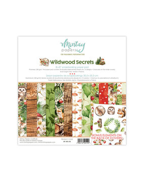 Mintay Wildwood Secrets 8x8 Inch Paper Pad (MT-WIS-08)