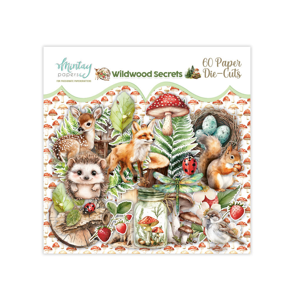 Mintay Wildwood Secrets Die-Cuts (MT-WIS-LSC) Mintay Wildwood Secrets Die-Cuts (MT-WIS-LSC)