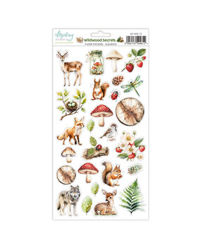 Mintay Wildwood Secrets 6x12 Inch Paper Stickers Elements (MT-WIS-12)