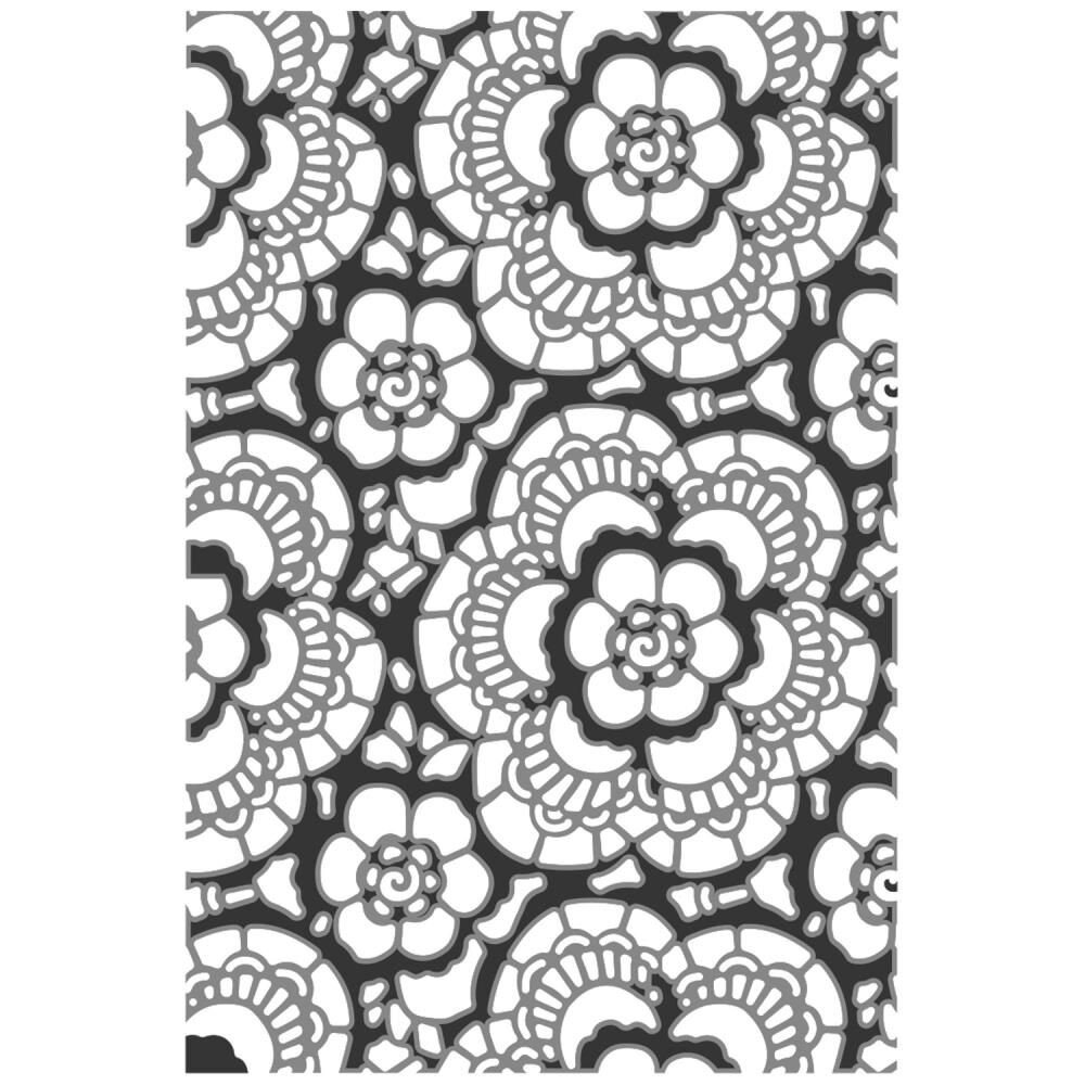 Sizzix Multi-Level Textured Impressions Vault Lace (666865) Sizzix Multi-Level Textured Impressions Vault Lace (666865)