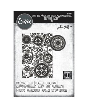 Sizzix Multi-Level Textured Impressions Vault Gears (666866) Sizzix Multi-Level Textured Impressions Vault Gears (666866)