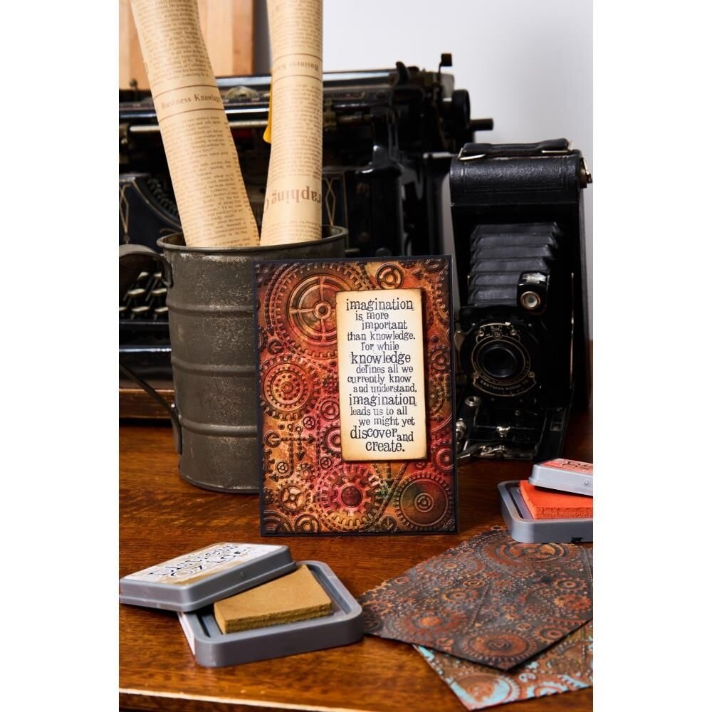 Sizzix Multi-Level Textured Impressions Vault Gears (666866) Sizzix Multi-Level Textured Impressions Vault Gears (666866)