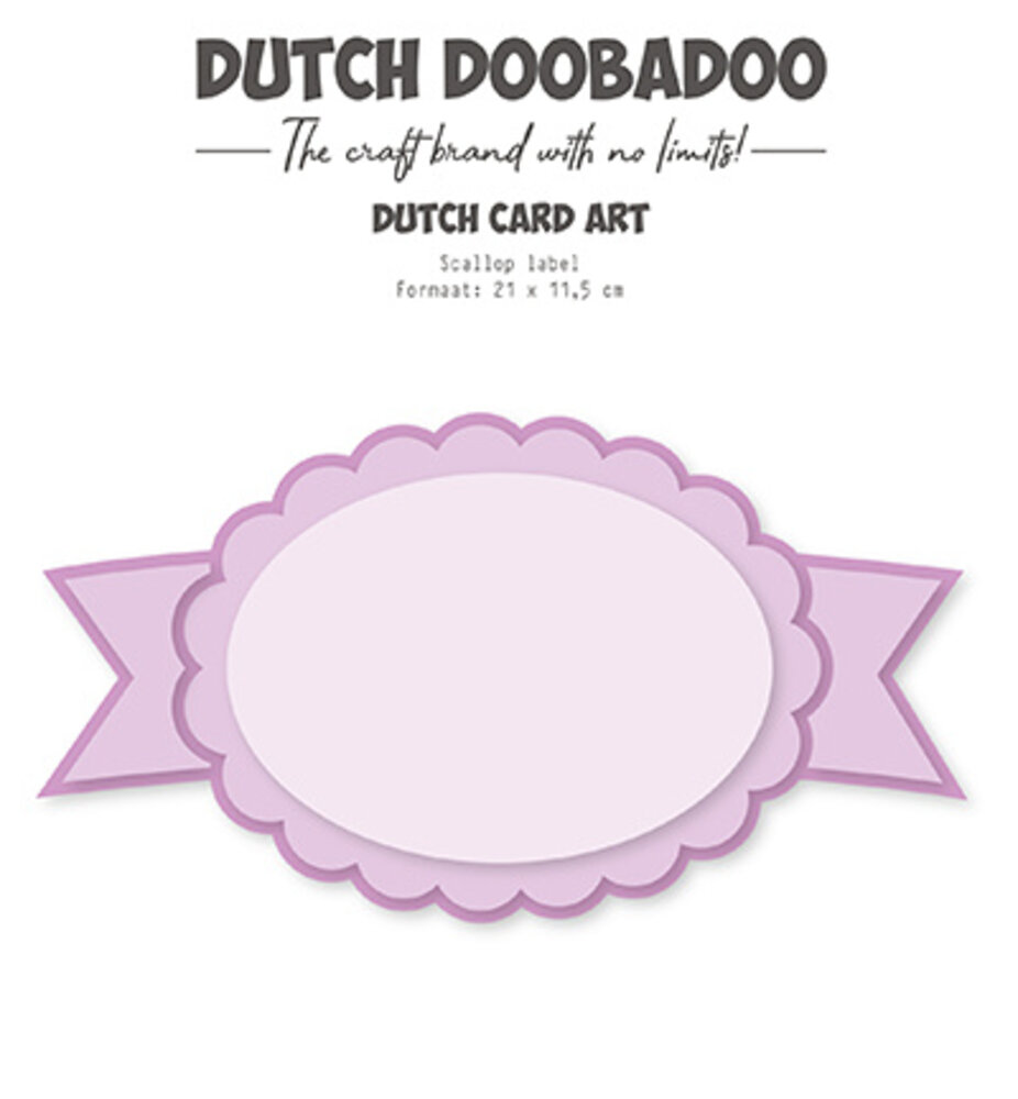 Dutch Doobadoo Dutch Card Art Scallop Label (470.784.368) Dutch Doobadoo Dutch Card Art Scallop Label (470.784.368)