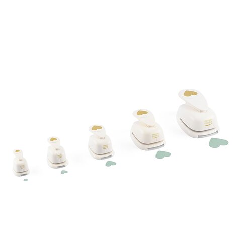 Vaessen Creative Figuurpons Set Hartjes (5pcs) (2137-129) Vaessen Creative Figuurpons Set Hartjes (5pcs) (2137-129)