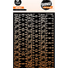 Studio Light Grunge Rulers Background Masking Stencil (SL-GR-MASK335) Studio Light Grunge Rulers Background Masking Stencil (SL-GR-MASK335)
