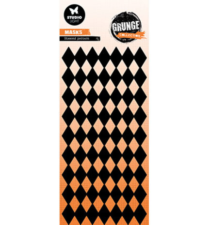 Studio Light Grunge Diamond Pattern Masking Stencil (SL-GR-MASK337) Studio Light Grunge Diamond Pattern Masking Stencil (SL-GR-MASK337)