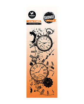 Studio Light Grunge Slimline Clear Stamps Clock Background (SL-GR-STAMP823) Studio Light Grunge Slimline Clear Stamps Clock Background (SL-GR-STAMP823)
