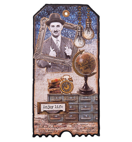 Studio Light Grunge Snijmal Tag Shapes (SL-GR-CD997)