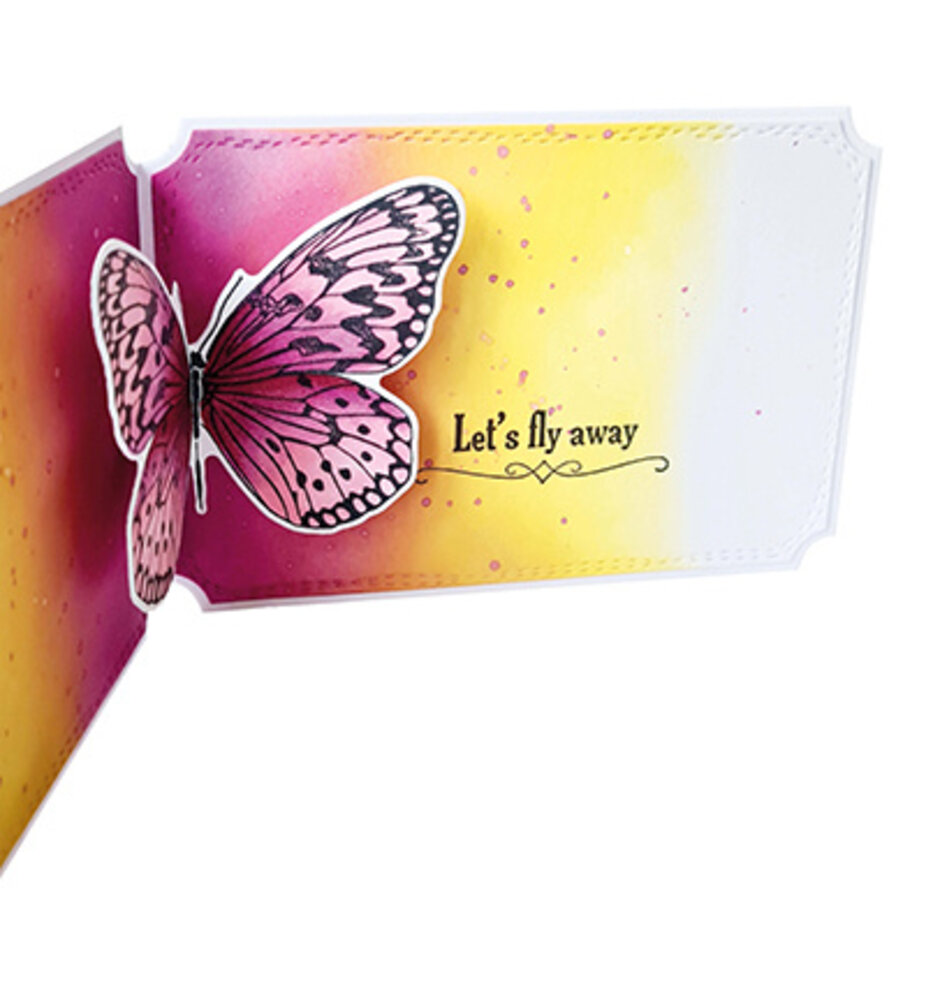 Studio Light Essentials Clear Stamps Butterfly Pop-up (SL-ES-STAMP803) Studio Light Essentials Clear Stamps Butterfly Pop-up (SL-ES-STAMP803)