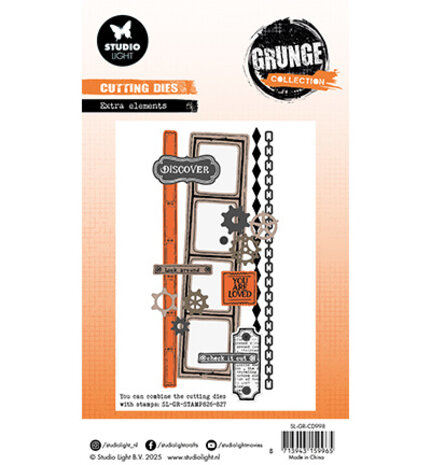 Studio Light Grunge Snijmal Extra Elements (SL-GR-CD998)