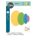 Sizzix Stacey Park Framelits Die Set Clare Classic Ovals (666845)
