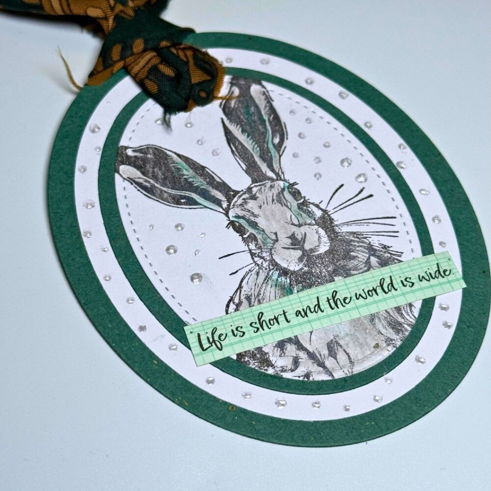 IndigoBlu Winter Hare A6 Rubber Stamp (IND1378) IndigoBlu Winter Hare A6 Rubber Stamp (IND1378)