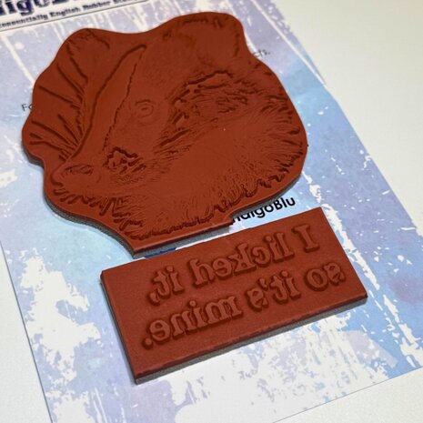IndigoBlu Winter Badger A6 Rubber Stamp (IND1382) IndigoBlu Winter Badger A6 Rubber Stamp (IND1382)