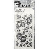 Stampers Anonymous Curations Collection Tim Holtz Floral Layering Stencil (THS077)