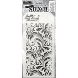 Stampers Anonymous Curations Collection Tim Holtz Flourish Layering Stencil (THS032)
