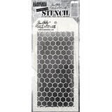 Stampers Anonymous Curations Collection Tim Holtz Honeycomb Layering Stencil (THS005)