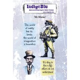 IndigoBlu Mr Mister A6 Rubber Stamp (IND1412)