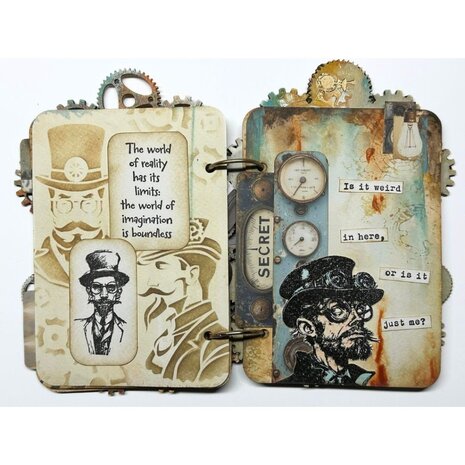 IndigoBlu Mr Mister A6 Rubber Stamp (IND1412) IndigoBlu Mr Mister A6 Rubber Stamp (IND1412)