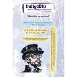 IndigoBlu Weird is My Normal A6 Rubber Stamp (IND1414)