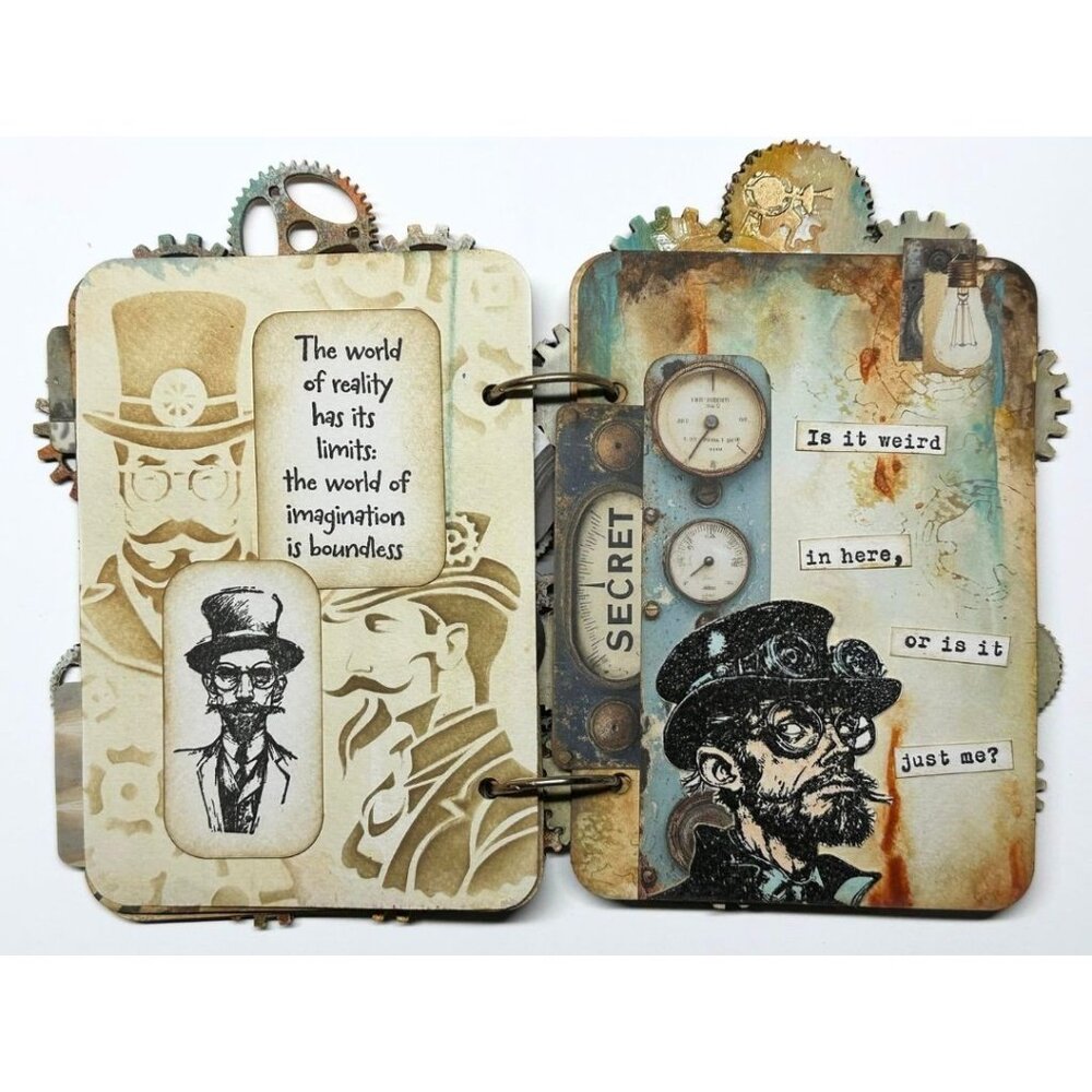 IndigoBlu Weird is My Normal A6 Rubber Stamp (IND1414) IndigoBlu Weird is My Normal A6 Rubber Stamp (IND1414)