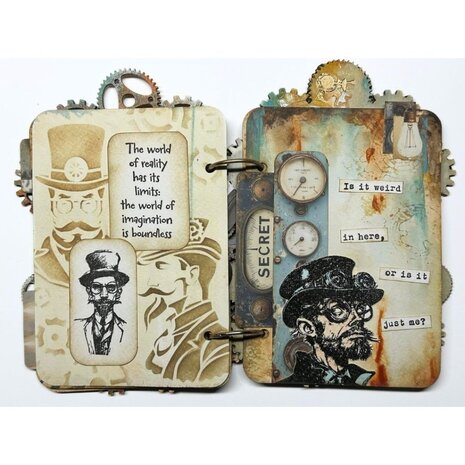 IndigoBlu Weird is My Normal A6 Rubber Stamp (IND1414) IndigoBlu Weird is My Normal A6 Rubber Stamp (IND1414)