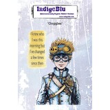 IndigoBlu Goggles A6 Rubber Stamp (IND1415)