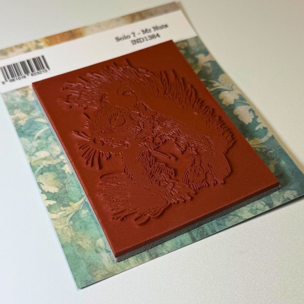 IndigoBlu Mr Nuts Solo Rubber Stamp (IND1384) IndigoBlu Mr Nuts Solo Rubber Stamp (IND1384)