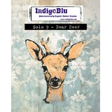 IndigoBlu Dear Deer Solo Rubber Stamp (IND1394)