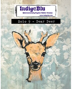IndigoBlu Dear Deer Solo Rubber Stamp (IND1394)