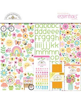 Doodlebug Design Inc. Butterfly Kisses 12x12 Inch Essentials Kit (8824) Doodlebug Design Inc. Butterfly Kisses 12x12 Inch Essentials Kit (8824)