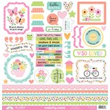 Doodlebug Design Inc. Butterfly Kisses This & That Stickers (8807)