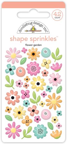 Doodlebug Design Inc. Butterfly Kisses Flower Garden Shape Sprinkles (8773) Doodlebug Design Inc. Butterfly Kisses Flower Garden Shape Sprinkles (8773)