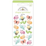 Doodlebug Design Inc. Butterfly Kisses Bitty Bugs Shape Sprinkles (8774)