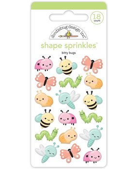 Doodlebug Design Inc. Butterfly Kisses Bitty Bugs Shape Sprinkles (8774) Doodlebug Design Inc. Butterfly Kisses Bitty Bugs Shape Sprinkles (8774)