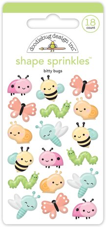 Doodlebug Design Inc. Butterfly Kisses Bitty Bugs Shape Sprinkles (8774) Doodlebug Design Inc. Butterfly Kisses Bitty Bugs Shape Sprinkles (8774)