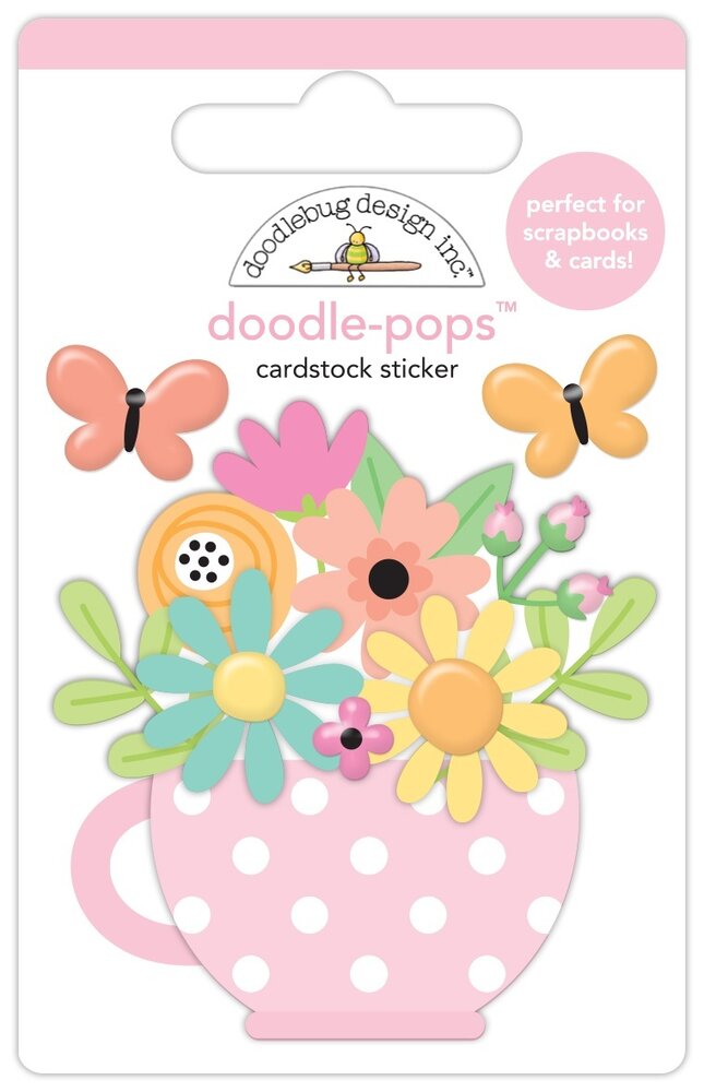 Doodlebug Design Inc. Butterfly Kisses Cup Of Cheer Doodle-Pops (8776) Doodlebug Design Inc. Butterfly Kisses Cup Of Cheer Doodle-Pops (8776)