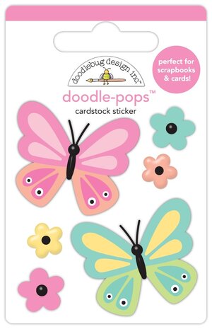 Doodlebug Design Inc. Butterfly Kisses Doodle-Pops (8777) Doodlebug Design Inc. Butterfly Kisses Doodle-Pops (8777)